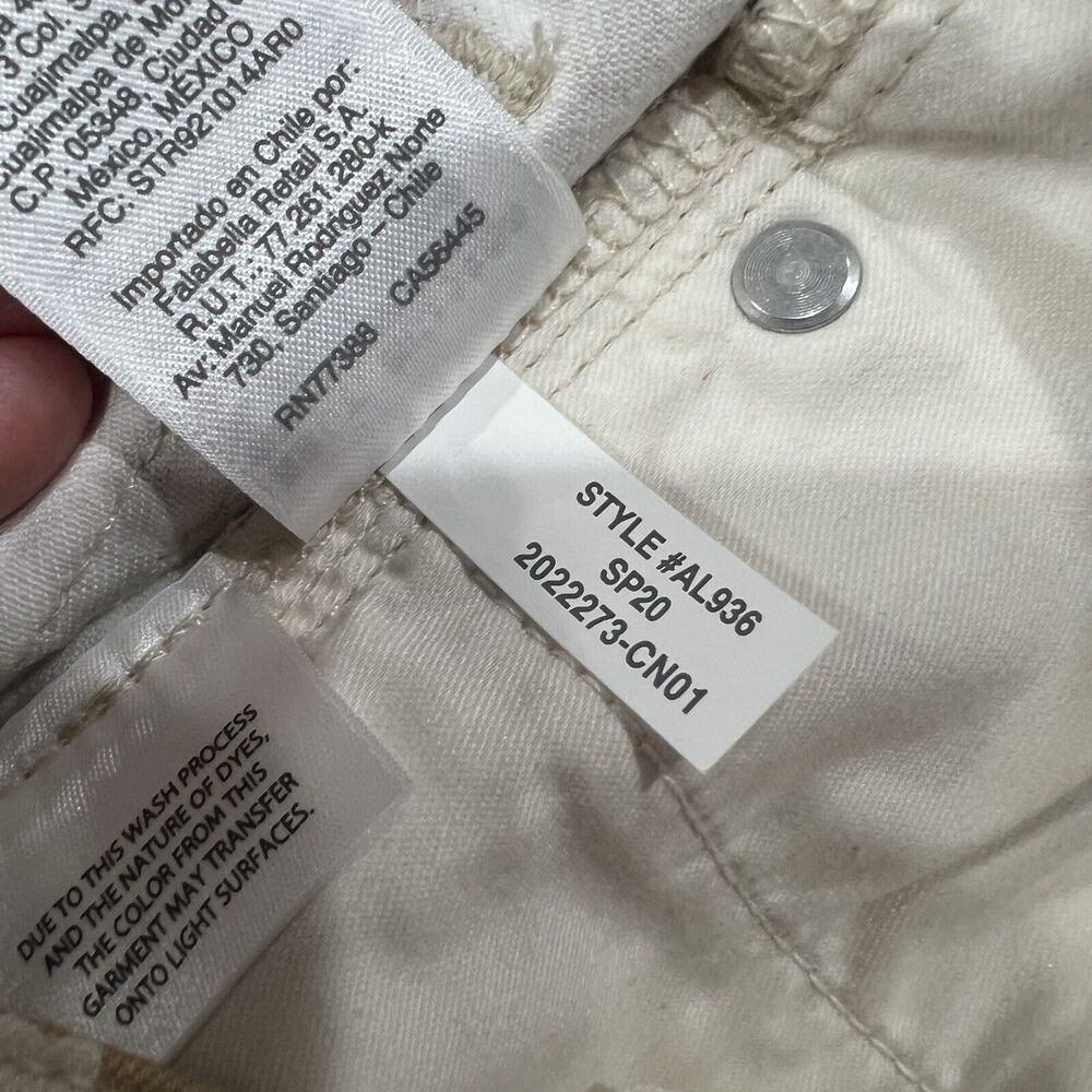 J. Crew Size 28 Jeans 10" High Rise Toothpick Animal Print Safari Leopard NEW - Picture 12 of 15